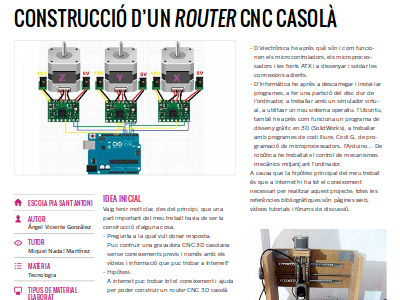 Construcció d'un router CNC casolà