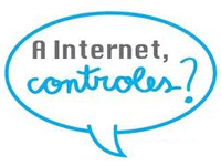Logo de la campanya "A Internet, controles?"