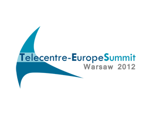 Logotip de la Cimera de Telecentre-Europe 2012