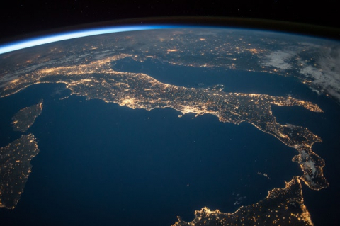 Imagen de la Tierra vista desde el Espacio exterior