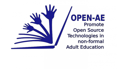 Logotip del projecte 'Open AE'