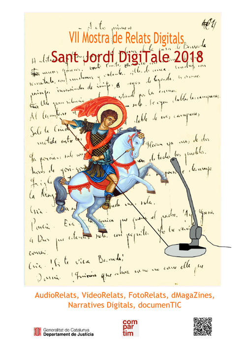 Cartell de la VII convocatòria de Sant Jordi DigiTale