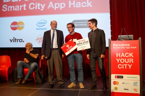 Guanyadors de la Barcelona Smart City App Hack