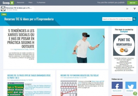 'Recursos & Idees TIC per a l’emprenedoria' in Scoop.it!