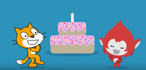 Celebra el desè aniversari d'Scratch organitzant una activitat Scratch Day 2017!