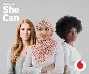 Vodafone is launching the #codelikeagirl program, which offers coding training for 1,000 young women in 26 countries