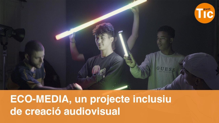 Embedded thumbnail for ECO-MEDIA, un projecte inclusiu educatiu de creació audiovisual