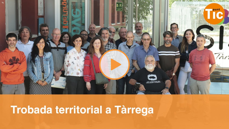 Embedded thumbnail for Una vintena de persones participen en la trobada territorial a Tàrrega
