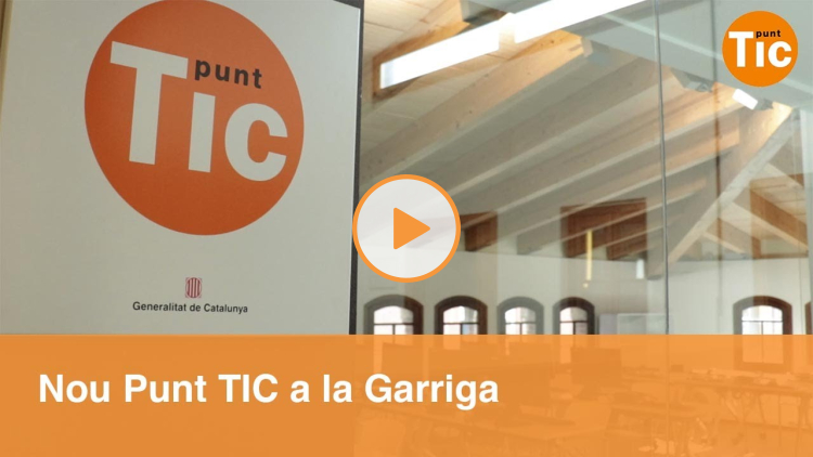 Embedded thumbnail for Se inaugura un nuevo Punto TIC en la Garriga
