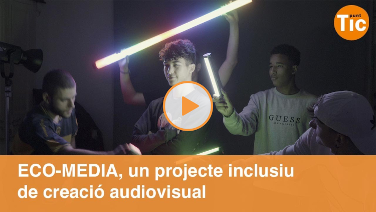 Embedded thumbnail for ECO-MEDIA, un projecte inclusiu educatiu de creació audiovisual