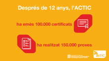 L’ACTIC és el certificat referent a Catalunya per demostrar el nivell de coneixements en les TIC