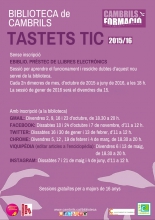 Cartell dels tastets TIC