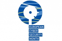 Logotip del 'Mes Europeu de la Ciberseguretat'