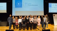 Foto de grup del lliurament dels Premis Educaweb 2018