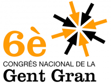 Logotip del 6è Congrés Nacional de la Gent Gran