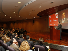 Jordi Ausàs, conseller de Governació i Administracions Públiques, als Premis CatCert