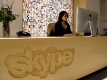 Treballar a Skype