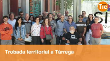 Embedded thumbnail for Una veintena de personas participan en el encuentro territorial en Tàrrega