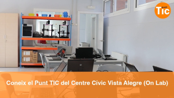 Embedded thumbnail for Es presenta el Punt TIC Centre Cívic Vista Alegre (On Lab Castelldefels)
