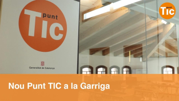 Embedded thumbnail for S&#039;inaugura un nou Punt TIC a la Garriga