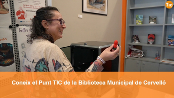 Embedded thumbnail for Discover the Punt TIC de la Biblioteca de Cervelló