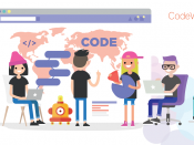 Il·lustració sobre Europe Code Week