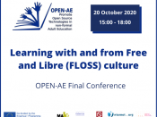 Conferència final del projecte europeu Open-AE de programari lliure