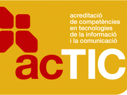 Imatge del programa ACTIC