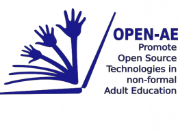 Logotip del projecte `Open AE`